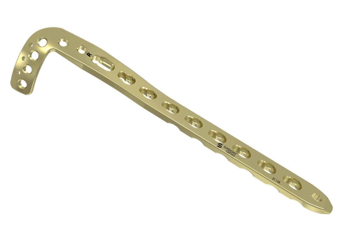 3.5 mm LCP Anterolateral Distal Tibia Plate product image
