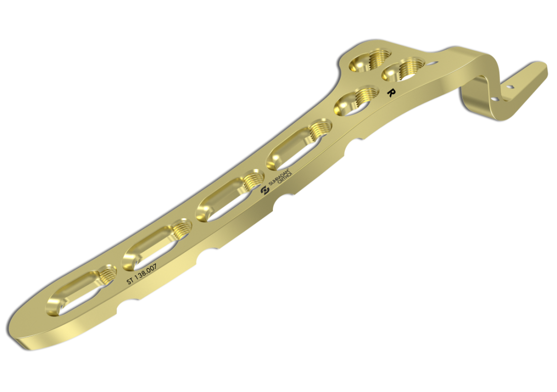 3.5 mm LCP Clavicle Hook Plate product image