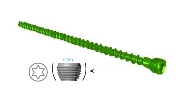 3.5 mm Variable Angle Cancellous Locking Head Screw [LHS] Star product image